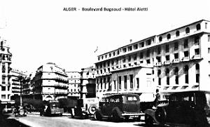 Alger - Boulevard Bugeaud - Hotel Aletti - 1940